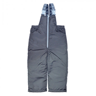 Полукомбинезон на лямках серый