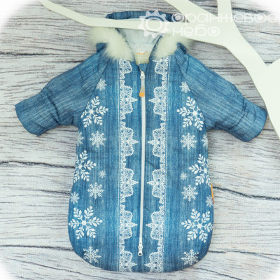 Конверт зимний для девочки