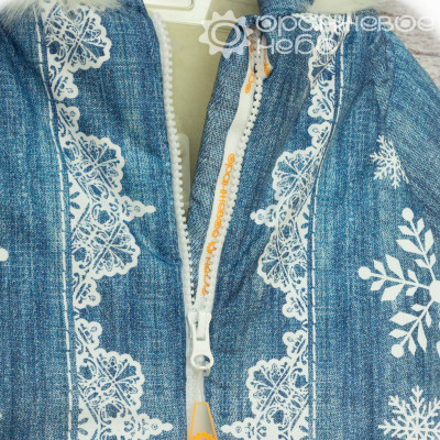 Конверт зимний для девочки