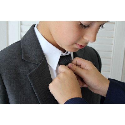 Серый подростковый костюм "Silver"