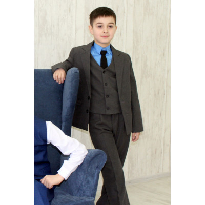 Стальной плотный костюм на выпускной "Stal"