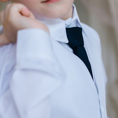 Белая рубашка для мальчика