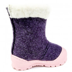 Валенки детские для девочки с сердечками