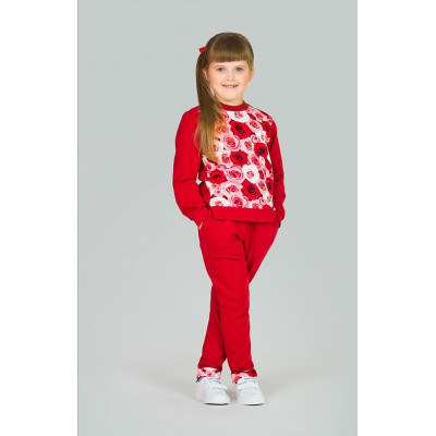 Спортивный для девочки с розами