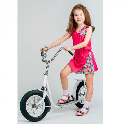 Футболка и юбка-шорты для девочки