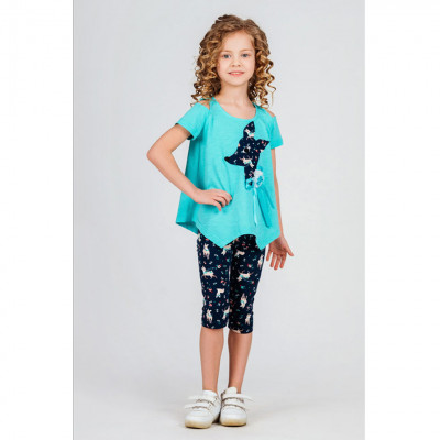 Туника и лосины для девочки "Олененок"