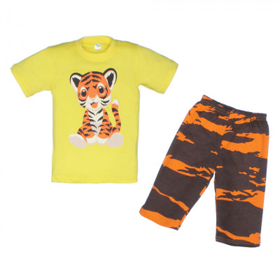 Футболка со львом и шорты