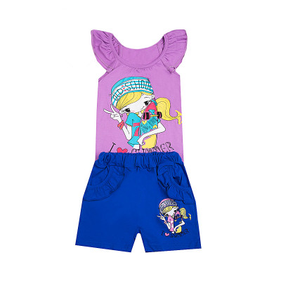 Шорты и майка для девочки Old School