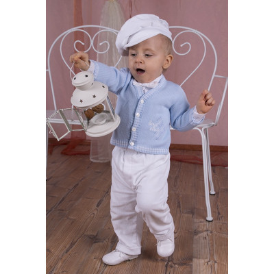 Прогулочный костюм для мальчика "Boys Club", голубой