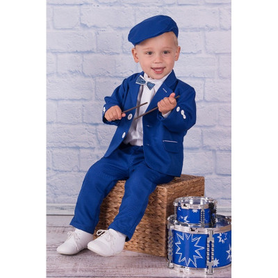 Синий детский костюм для мальчика "Outfit", синий