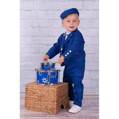 Синий детский костюм для мальчика "Outfit", синий