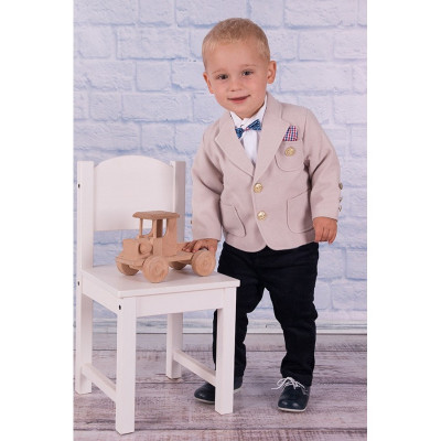 Клубный костюм для мальчика "Effect", бежевый