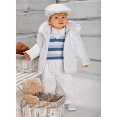 Белый комплект для мальчика