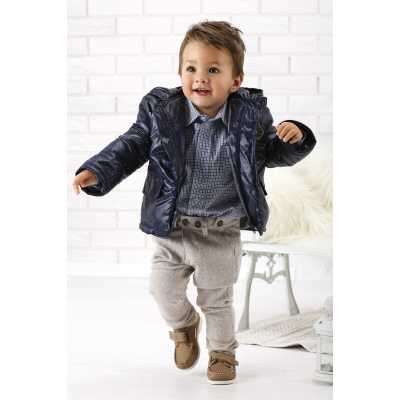 Комплект для мальчика со стеганной курткой "MUZ"