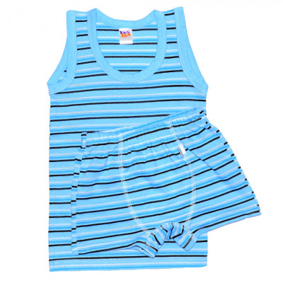 Комплект нижнего белья для мальчика в полоску